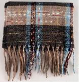 Retro plaid Japanese and Korean atmosphere plaid scarf women's plaid series contrasting color warm shawl student scarf