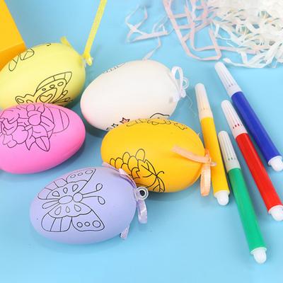 Puzzle Malerei Ei Schöne Festliche Kreativ mit Stift Anti-scratch Dekorieren Kunststoff Künstliche Ostern DIY Ei Student Geschenk