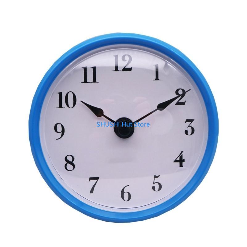 

80mm Diameter Metal Watch Head Inlaid Crystal Clock Craft Watch Case Watch Quartzs Clock Movement Part DIY Accessory D57B