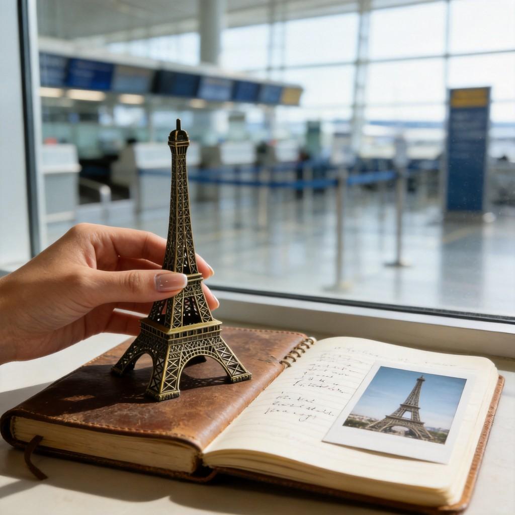 Eiffel Tower Metal Decorative Figurine For Home Decor And Gift Giving