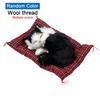 Car Ornaments Interior Accessories Car-styling Cute Simulation Sleeping Cats Dashboard Decoration Lovely Plush Kittens Doll Toy