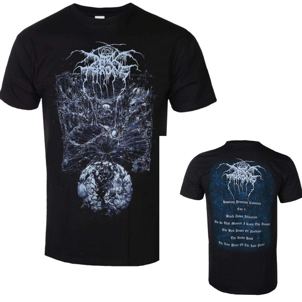 Yk Darkthrone Graphic Cotton Tshirt Unisex Summer Short Sleeve Fashion Brand Tee Luxury Casual Vintage Tees