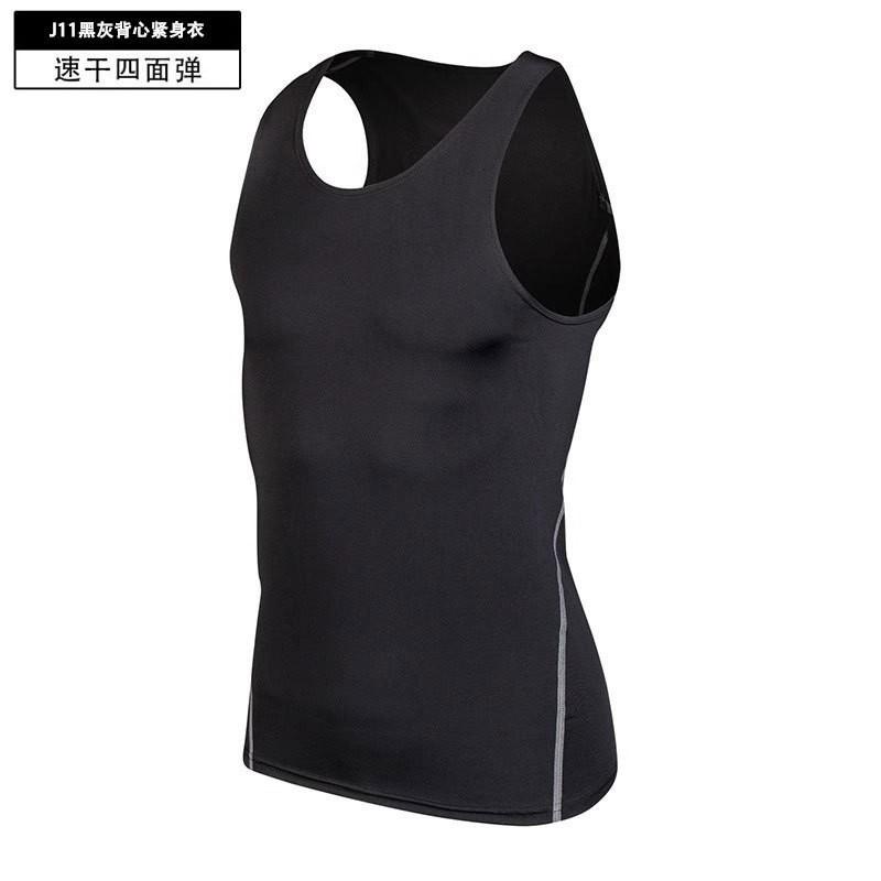 Mens Compression Running Set Quick-Dry Gym Workout Suit Tight Fit Athletic Tracksuit Training Outfit