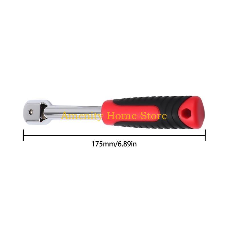 F26C Flexible Ratchet Wrench Set 8-19mm Combination Flexs Wrench with Non Slip Handle