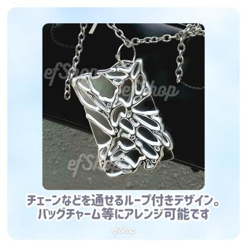 efShop Trading Card Case, B8 [Silver] Hard Case, Top Loader, Landmine Style, Angel Neighborhood, Mass-Produced, Oshikatsu, Oshi Color, Rabbit, Instax