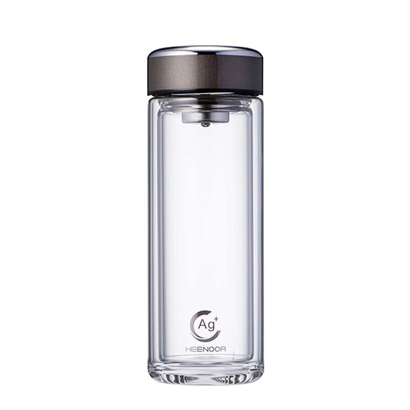Xinuo XN-1937 Double-Layer Antibacterial Glass Tea Tumbler