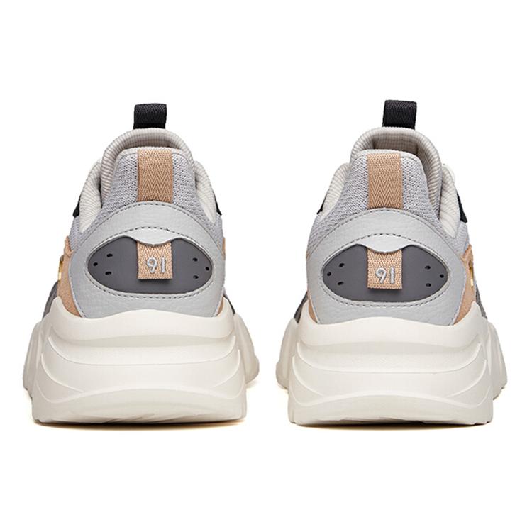 Anta Life Collection Lightweight Low top Casual Shoes Men's Taupe 912138826-3
