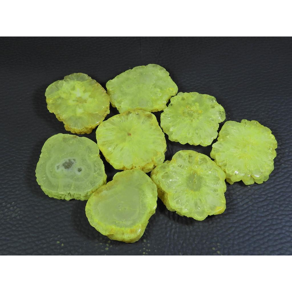 405Cts. Dyed Solar Druzy Agate Mix Shape Cabochon Loose Gemstone 08Pcs Lot A-677