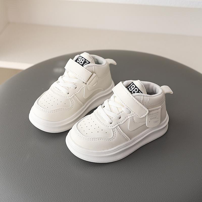 Kids' Versatile Casual Shoes Baby's Fashionable Sneakers High-top Lightweight Sports Shoes