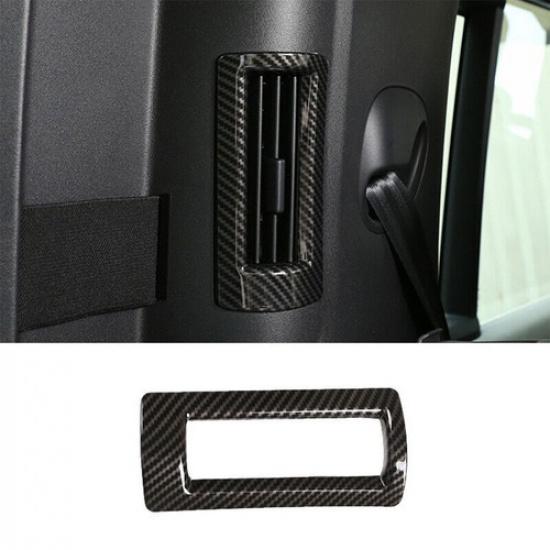 Fit For Defender 110 - Carbon Fiber C Pillar Air Outlet Vent Cover Trim