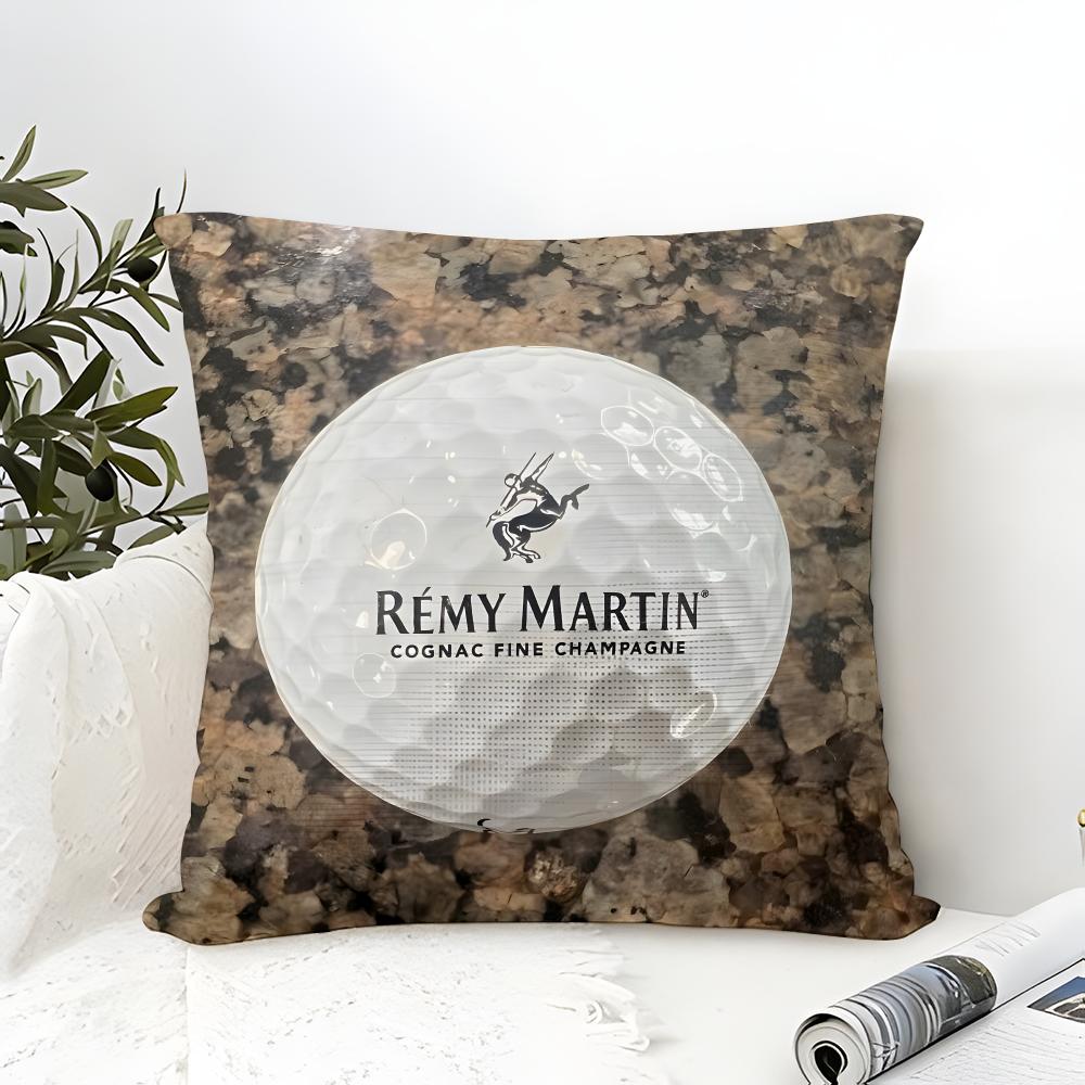 Classic Brandy Brands R-Remy Martin Pillow Case Cotton Linen Fabric Square Zipper Pillowcase Home Decorative Living Room