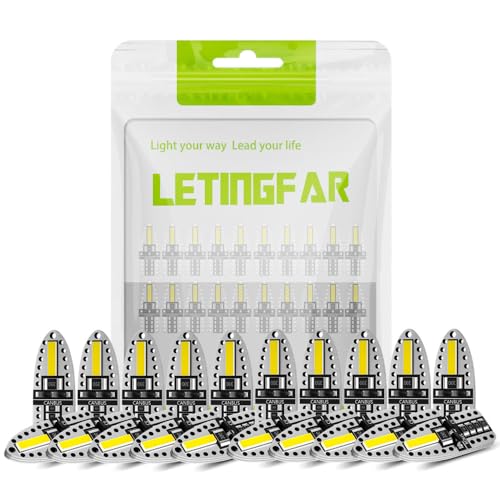 

Светодиодная лампа габаритного света T10, Белая, Взрывной свет, Светодиод T10, Встроенный обманка, Светодиодный элемент 7020, белый