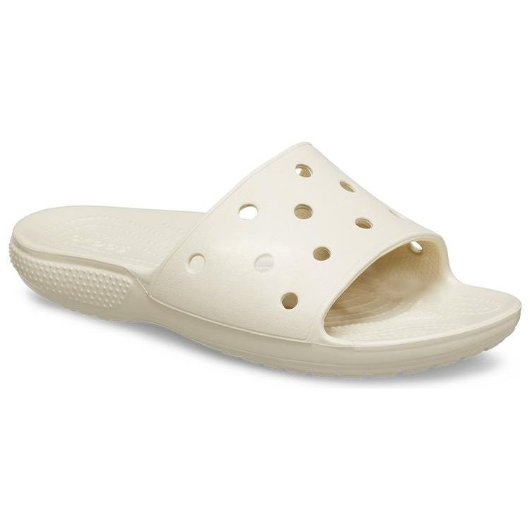 Crocs Classic Slide Bone Unisex Sneakers Cream 206121-2Y2