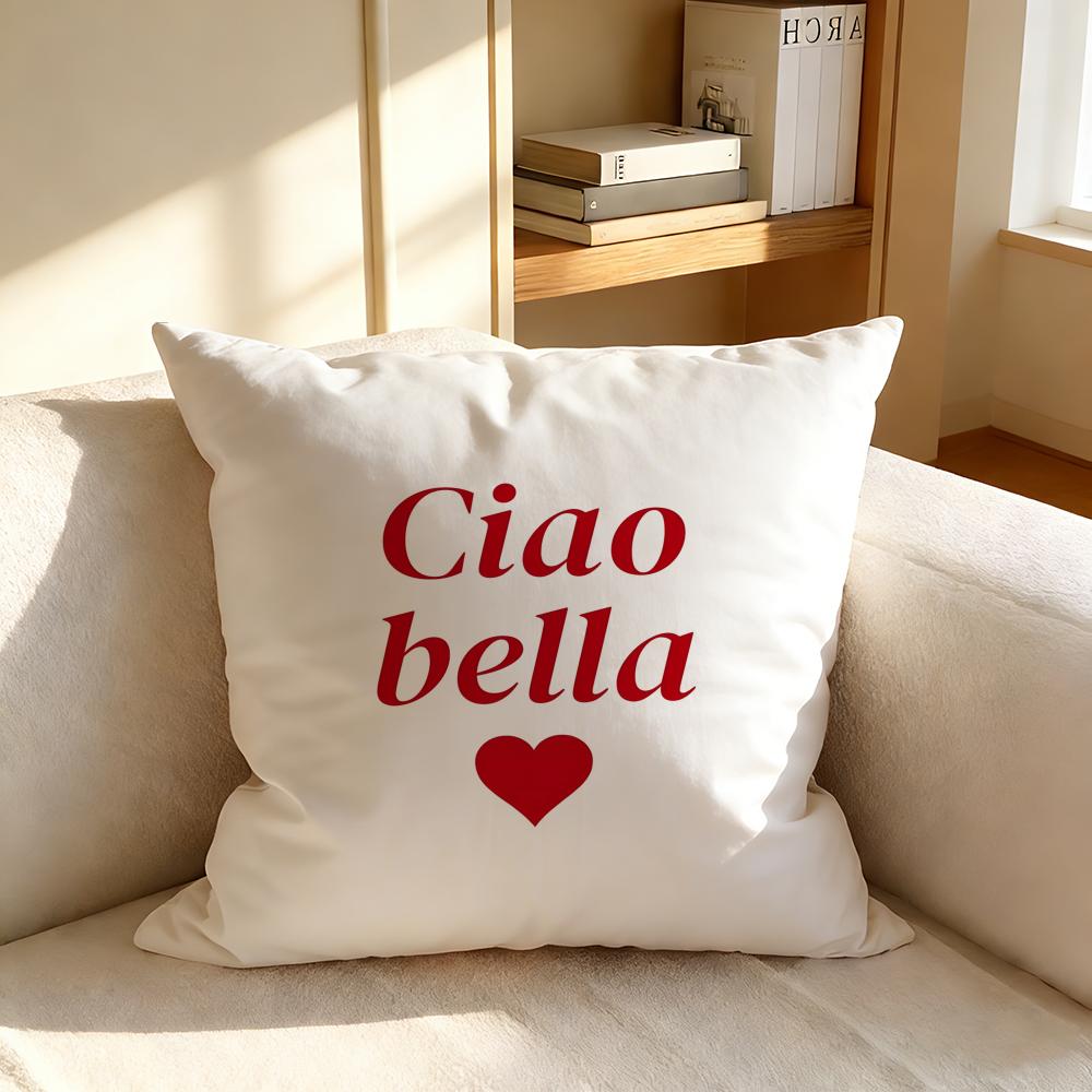 PCiaos Bellas Cushion Cover Square Cushion Cover Vintage Soft Sofa Pillow Case Home Decoration and Protective Cover