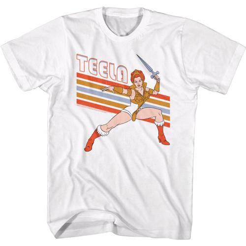 Masters of the Universe Teela White Adult T-Shirt Unisex T-Shirt S