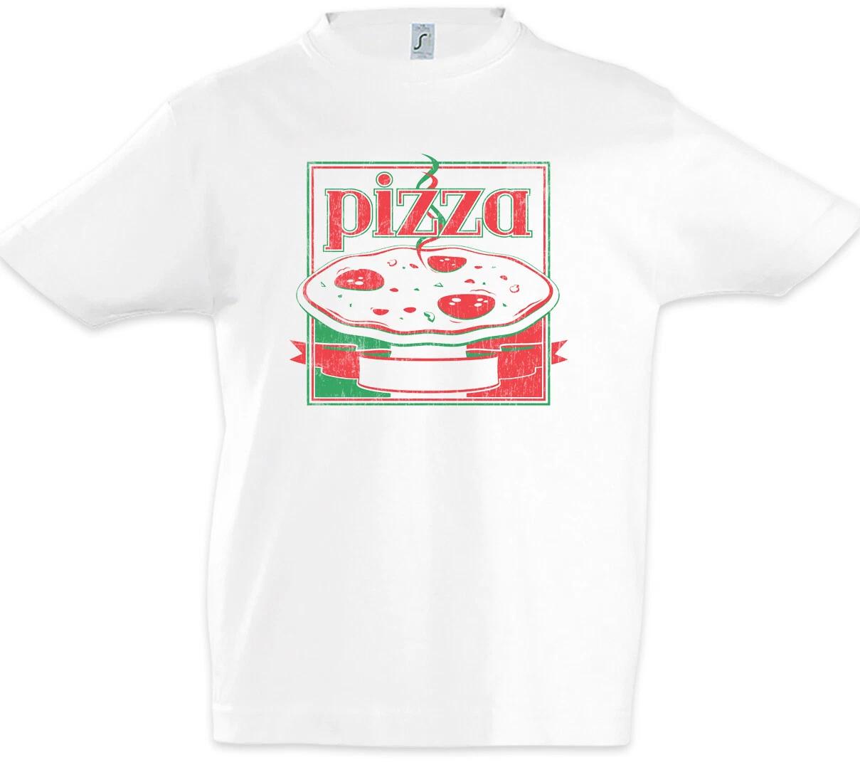 Pizza Box III Kids Boys kids boys T-Shirt Fun Symbol Logo Pizzeria Italy Pizza Maker 150