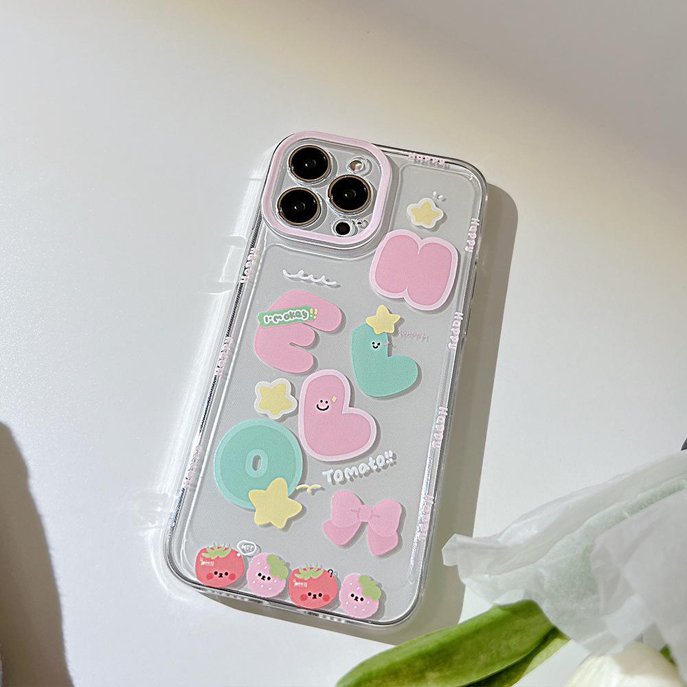 Colorful Laser X Suitable for Iphone17 Apple 16 Mobile Phone Case 12pro Max All Inclusive 11 Silicone 15XR