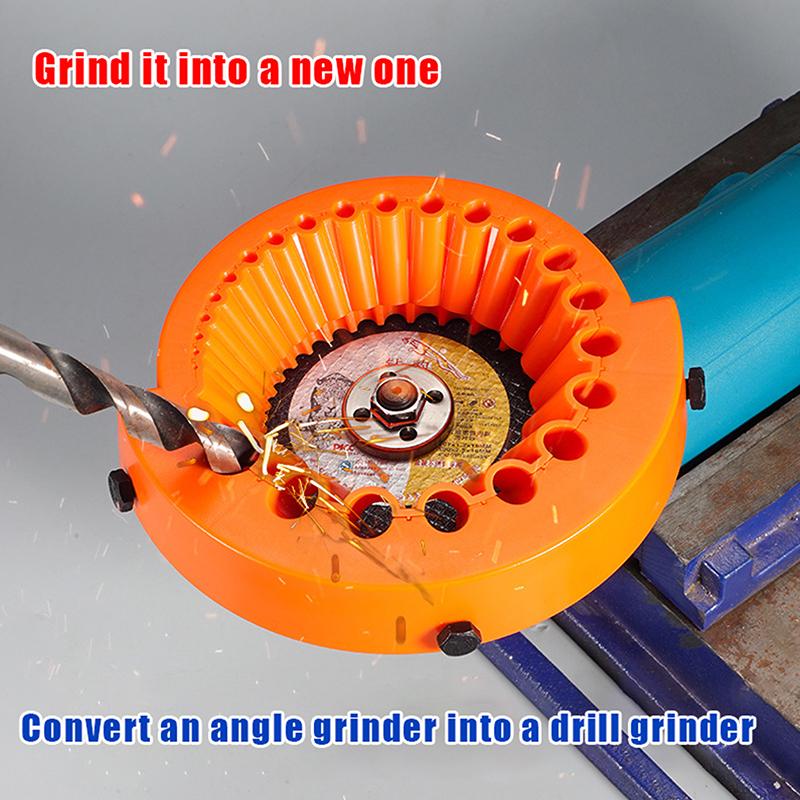 2 To 13Mm Multipurpose Drill Bit Sharpener Power Drill Bit Grinding Attachment Drill Sharpener