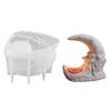 Creative Moon Silicone Mould For Handmade Candle Holders Ornamental Craft And Gifts