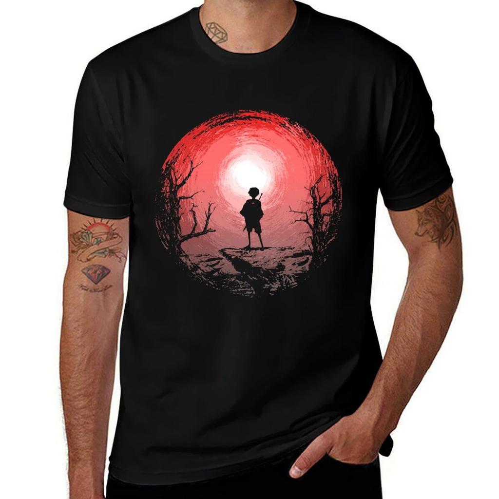 Sunset Glow Mugen Tshirt Daily Casual Short Sleeve Tee Shirt