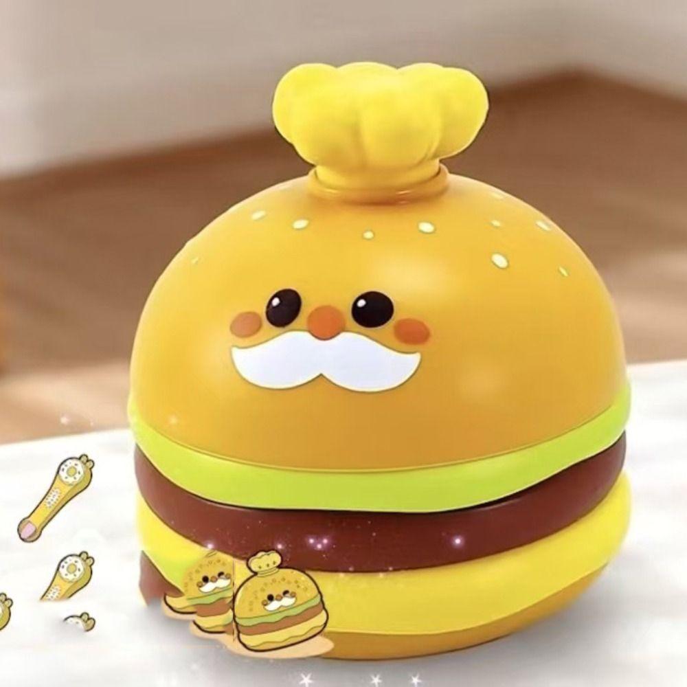 Food Feeding Pudding Feeding Early Education Pretend Play Hamburger Pudding Japanese Simulation Play House Toys Children's