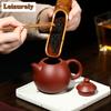220ml High-end Yixing Purple Clay Teapots Artists Handmade Dragon Egg Pot Raw Ore Dahongpao Mud Tea Maker Kettle Zisha Tea Set