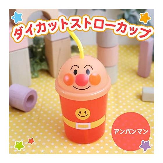 Anpanman Die-cut Straw Cup 300ml (Anpanman)
