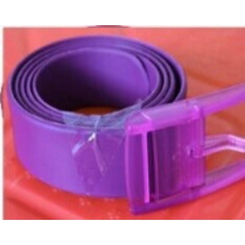Silicone Belt Candy Color Belt Unisex Iron-free Silicone Belt