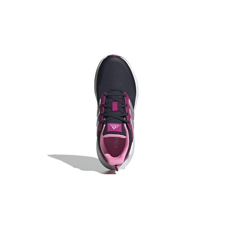 Adidas EQ21 Non-Slip Shock Absorbing Durable Low-Top Kids Running Shoes Kids Running Shoes Silver Pink GZ2306