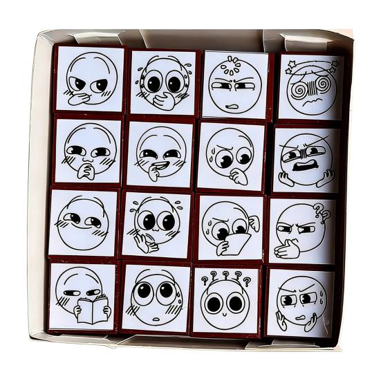 

Doodle Stamps a Way to Mark Your Book Cute Expressive Funny Meme Stamps Without Having to Draw for Journals, Scrapbooks, Cards, Gift Tags & DIY Crafts A