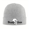 NEW Death Row Records Skull Knitted Hat Beanies Autumn Winter Hat Warm Fashion Cap Unisex Women