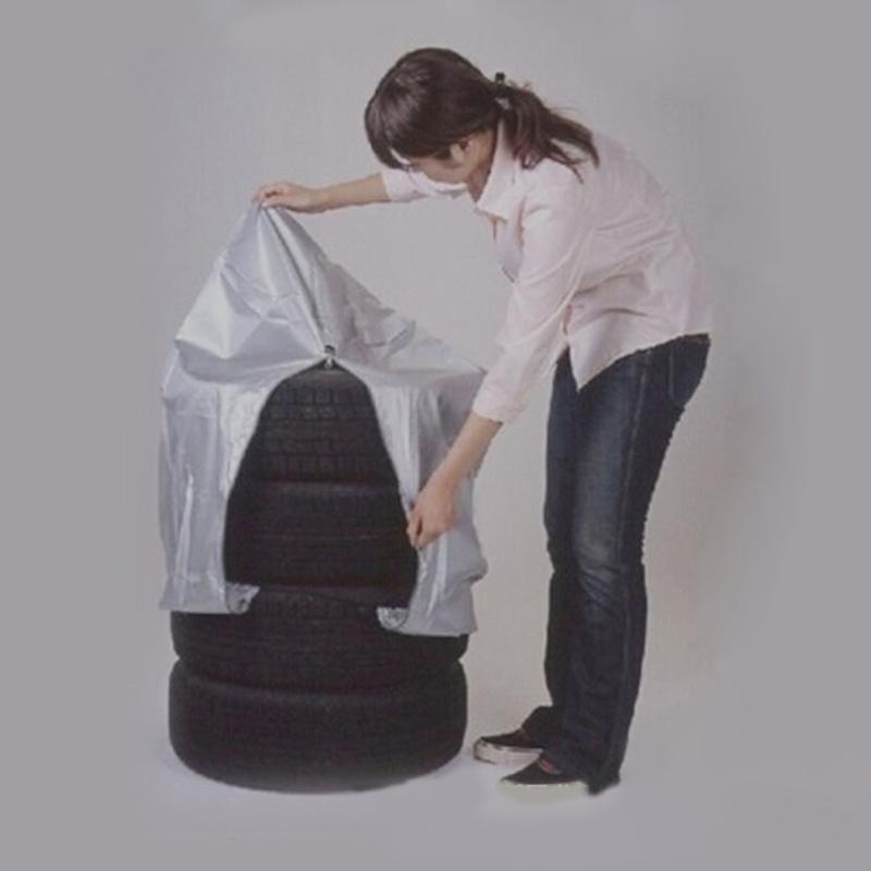 Tire Cover Universal Tire Protective Cover Spare Tyre Bag Large Wheel Cover Waterproof Tire Bag Holding Up To 4 Tires