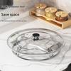 Stainless Steel Pot Rack Kitchen Anti-Scalding Heat-Insulating Pot Mat Steamer Rack Cookware Storage Rack