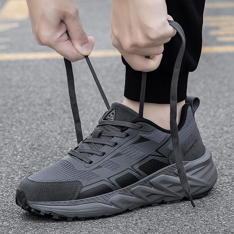 Men'S Sports Shoes Summer Casual Fashion Breathable Comfortable Lightweight Soft Sole Running Shoes 38-45 Tricolor