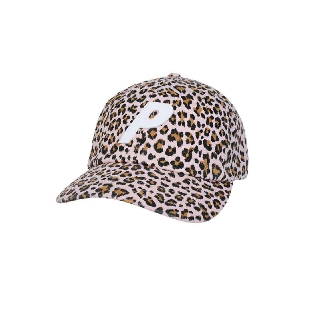 Used PALACE P 6-PANEL LEOPARD PINK CAP