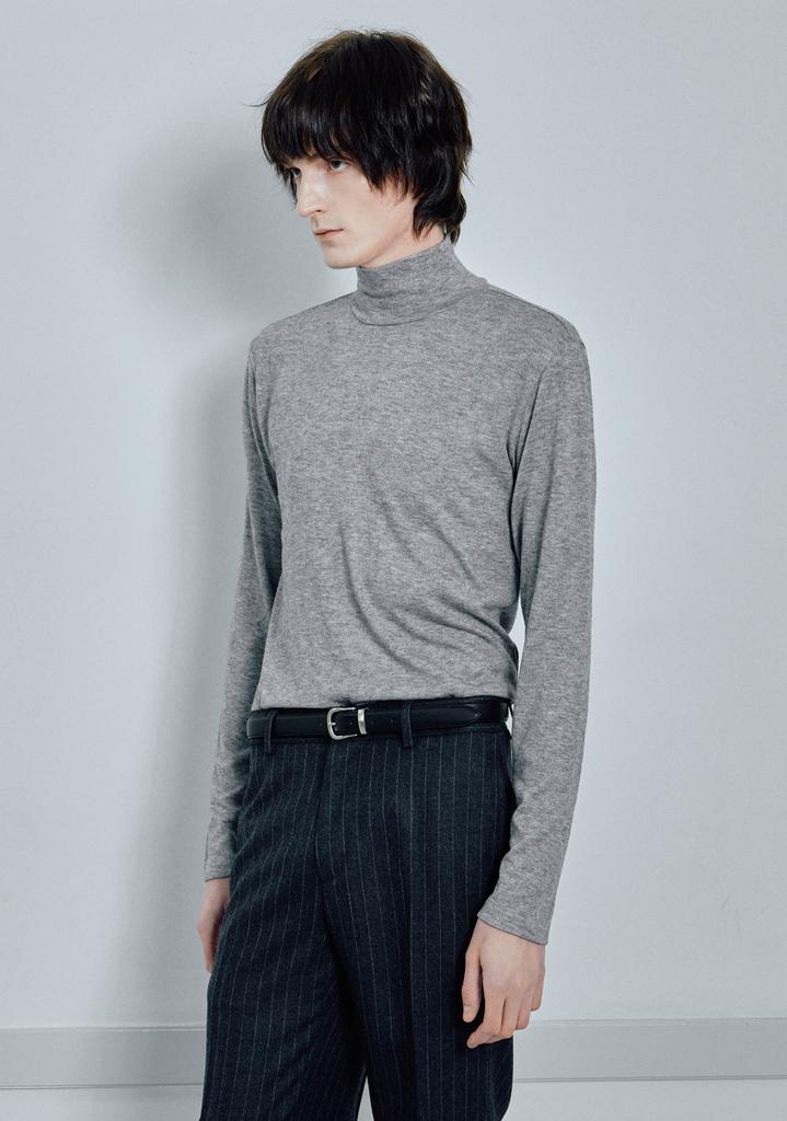 SAVAGE Turtle Neck Jersey - Gray