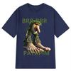 Brr Brr Patapim T Shirt Funny Italian Brainrot Meme Graphic Men Women Tshirt Summer Short Sleeve Cotton Tees Casual Oversize Top