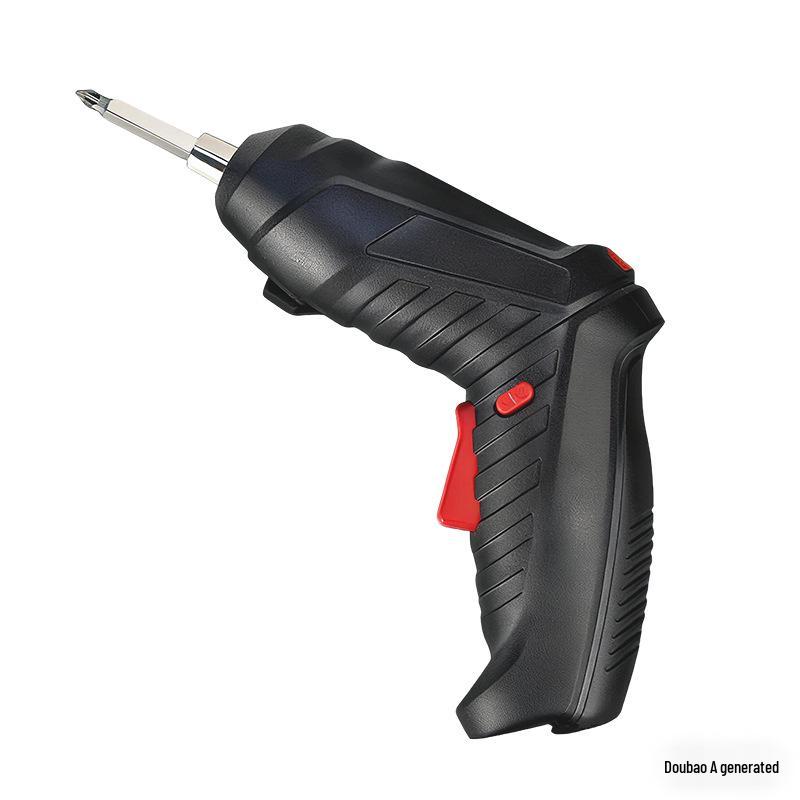 Rechargeable Mini Electric Screwdriver & Drill Set - Automatic Power Tool for Household Use
