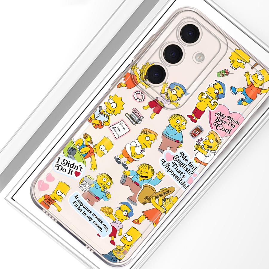 Phone Case for Samsung Galaxy A36 A13 A26 A24 A56 A50 A55 A23 A14 A16 A34 A35 A25 A51 A33 A52 A54 A15 A52 A31 The S-simpsons
