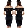 New women's lace splicing dress hot creative jumpsuit