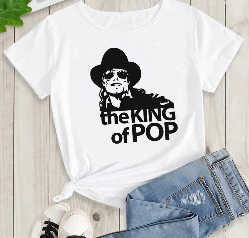 Michael Jackson Graphic Men And Kids TShirt Y2K High Quality Cotton Casual Summer Rock Fashion Short Sleeve Crew Neck Tshirt