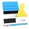 Professional Car Vinyl Wrap Tool Kit: Squeegee, Paint Protection Film Installation Film Cutter & Scraper Set for Window Tinting