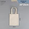 Custom Wear-Resistant Graduation Souvenir Canvas Tote Bag with Ribbon