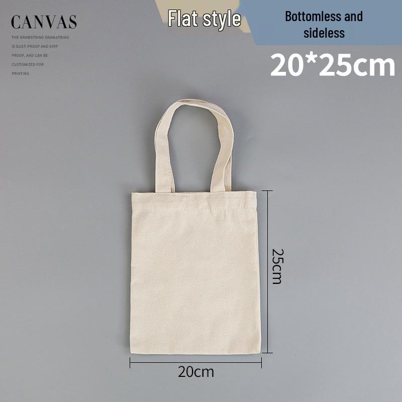 Custom Wear-Resistant Graduation Souvenir Canvas Tote Bag with Ribbon