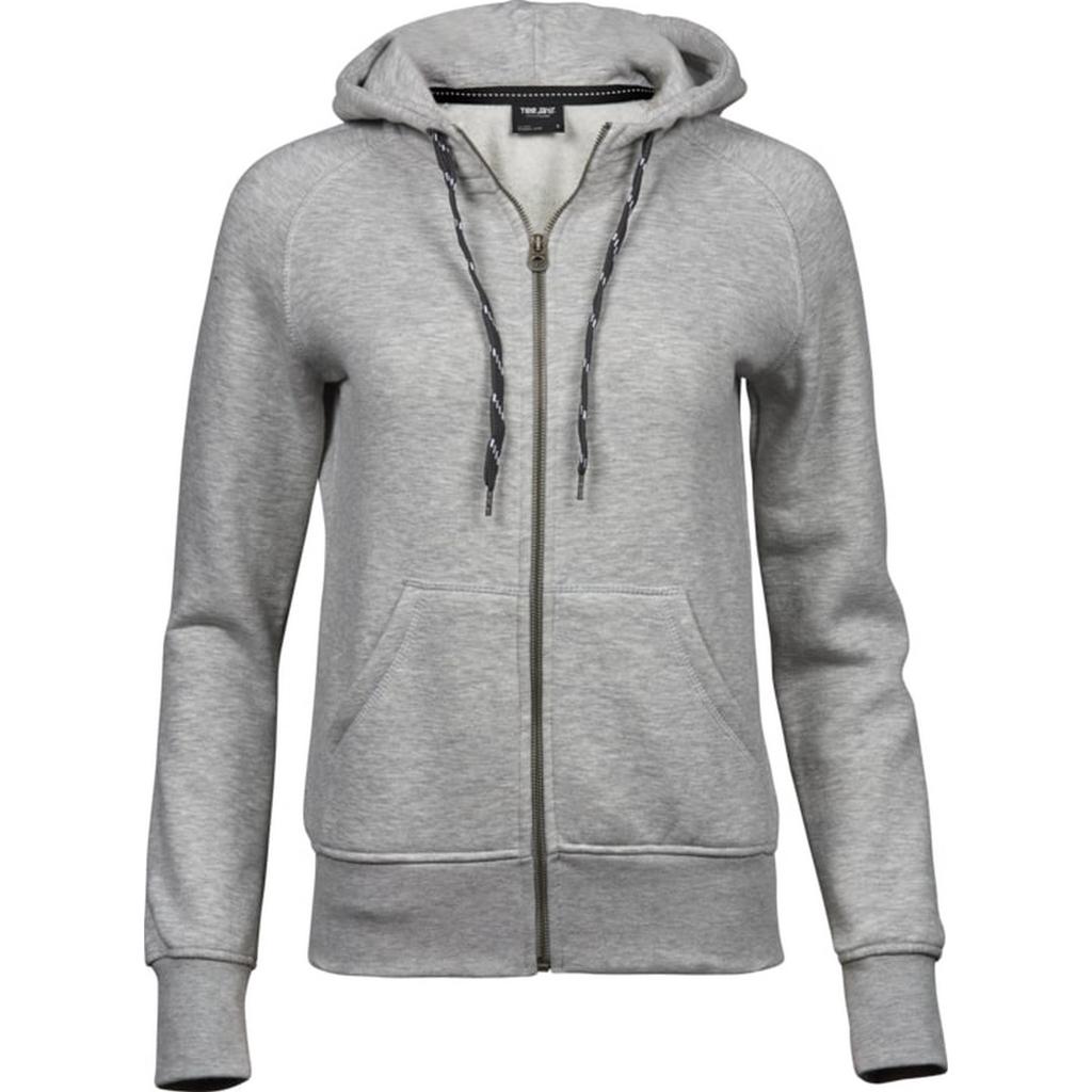 Tee Jays Mode-Kapuzenpullover mit Reißverschluss für Damen/Damen