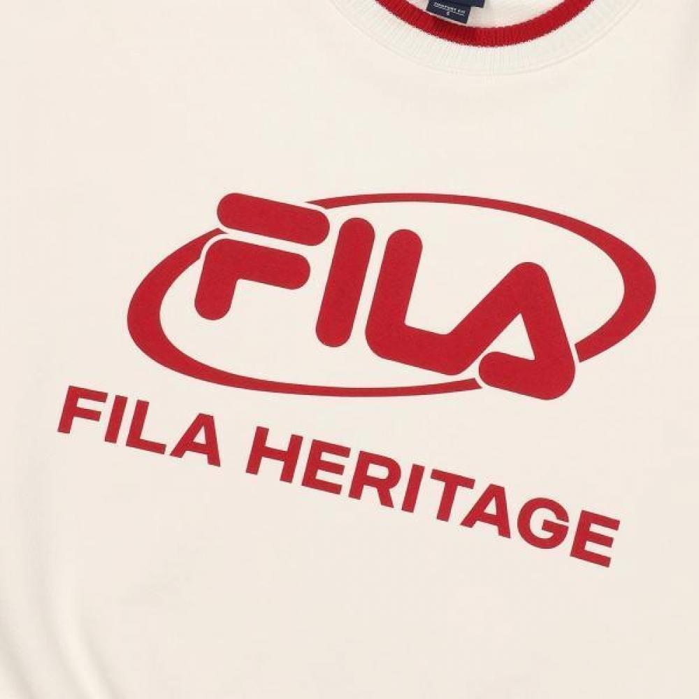 Fila Big Logo Cotton Blend Sweatshirt