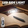 LED Portable Keychain Mini Flashlight Multifunctional Floodlight with Hook Suitable for Hiking, Reading, Fishing, Camping, and Emergency Use