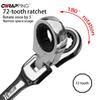 Head Ratcheting Combination Wrench Set Metric Ratchet Dual-purpose Wrenches CrV Gear Spanner Home Repair Hand Car Repair Tools