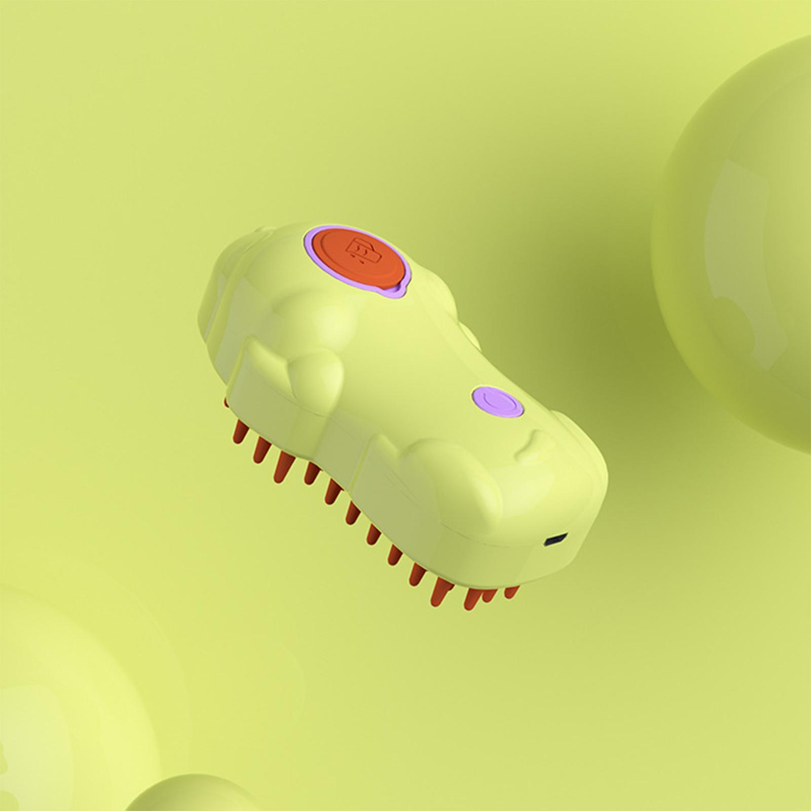 

Расческа для чистки домашних животных, устройство для удаления шерсти у кошек и собак, плавающая щетка, электрическая массажная расческа с распылителем green