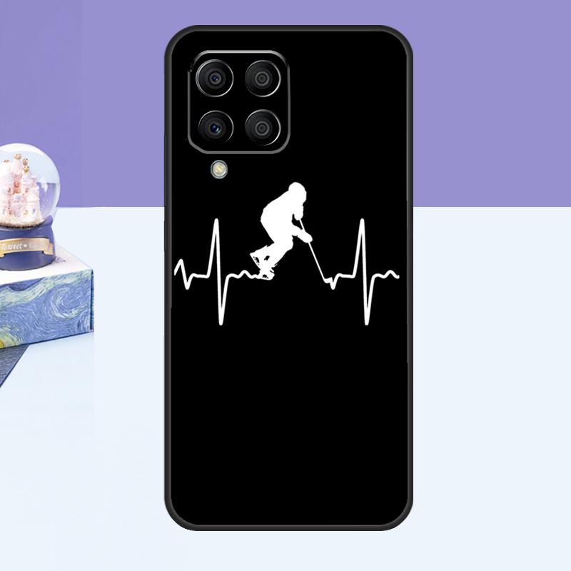 Ice Hockey Player Case For Samsung Galaxy M21 M31 M51 M20 M30s M13 M23 M33 M53 M14 M34 M54 M12 M32 M52 Cover